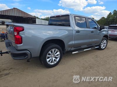 Trzecie zdjęcie samochodu z tyłu: 2024 CHEVROLET SILVERADO C1500 CUSTOM VIN:3GCPABEK6RG299097 - miniatura