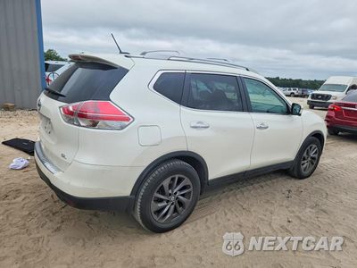 Trzecie zdjęcie samochodu z tyłu: 2016 NISSAN ROGUE SL VIN:5N1AT2MT3GC886220 - miniatura