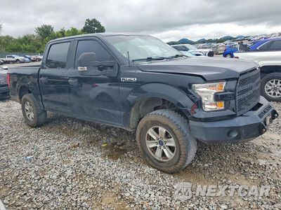 Czwarte zdjęcie samochodu z boku: 2017 FORD F150 SUPERCREW VIN:1FTEW1EF5HKD22673 - miniatura