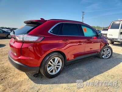 Trzecie zdjęcie samochodu z tyłu: 2018 FORD EDGE SEL VIN:2FMPK3J9XJBB70501 - miniatura
