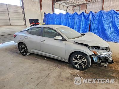 Czwarte zdjęcie samochodu z boku: 2020 NISSAN SENTRA SV VIN:3N1AB8CV7LY286530 - miniatura