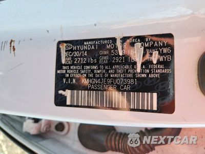 Zdjęcie 12 z 12 samochodu: 2015 HYUNDAI GENESIS 3.8L VIN:KMHGN4JE9FU073981 - miniatura
