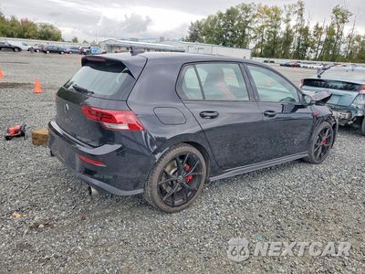 Trzecie zdjęcie samochodu z tyłu: 2024 VOLKSWAGEN GTI AUTOBAHN VIN:WVWWA7CDXRW137570 - miniatura