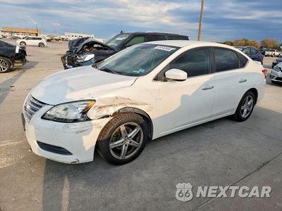 2013 NISSAN SENTRA S 3N1AB7AP7DL563268 - główne zdjęcie licytacji z USA - miniatura