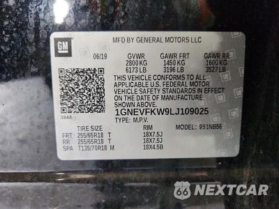 Zdjęcie 13 z 13 samochodu: 2020 CHEVROLET TRAVERSE LS VIN:1GNEVFKW9LJ109025 - miniatura