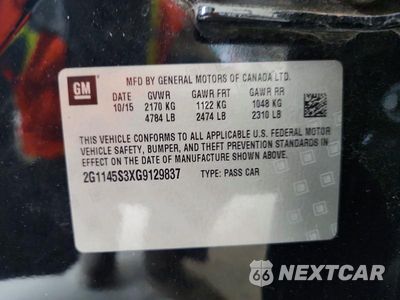 Zdjęcie 12 z 12 samochodu: 2016 CHEVROLET IMPALA LTZ VIN:2G1145S3XG9129837 - miniatura