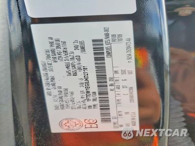 Zdjęcie 12 z 12 samochodu: 2018 FORD F150 SUPERCREW VIN:1FTEW1EG0JKD27181 - miniatura