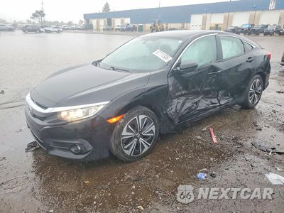 2017 HONDA CIVIC EX 19XFC1F33HE024157 - główne zdjęcie licytacji z USA - miniatura