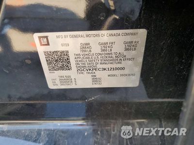 Zdjęcie 12 z 12 samochodu: 2019 CHEVROLET SILVERADO LD K1500 LT VIN:2GCVKPEC3K1210000 - miniatura