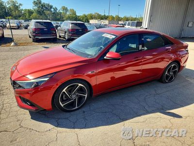 2022 HYUNDAI ELANTRA N LINE KMHLR4AF1NU277572 - główne zdjęcie licytacji z USA - miniatura