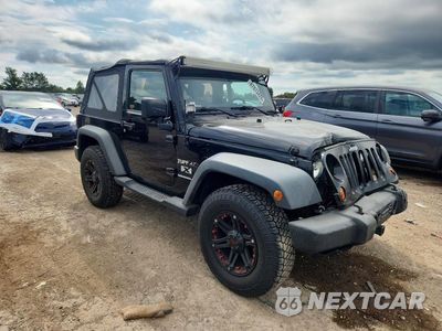 Czwarte zdjęcie samochodu z boku: 2009 JEEP WRANGLER X VIN:1J8FA24119L789950 - miniatura