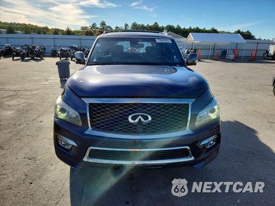 Piąte zdjęcie samochodu w środku: 2017 INFINITI QX80 LIMITED VIN:JN8AZ2NE9H9152283 - miniatura