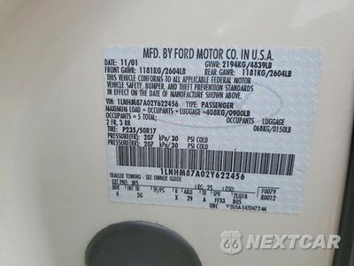 Zdjęcie 12 z 12 samochodu: 2002 LINCOLN LS VIN:1LNHM87A02Y622456 - miniatura