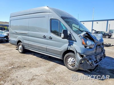 Czwarte zdjęcie samochodu z boku: 2023 FORD TRANSIT T-350 HD VIN:1FTBF7XG5PKA27521 - miniatura