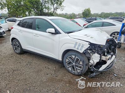 Czwarte zdjęcie samochodu z boku: 2023 HYUNDAI KONA SEL VIN:KM8K33AGXPU183841 - miniatura