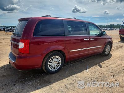 Trzecie zdjęcie samochodu z tyłu: 2012 CHRYSLER TOWN & COUNTRY TOURING L VIN:2C4RC1CG7CR267207 - miniatura