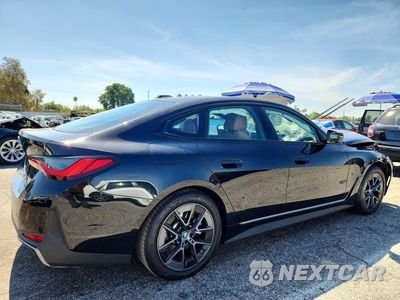 Trzecie zdjęcie samochodu z tyłu: 2023 BMW I4 EDRIVE 40 VIN:WBY73AW03PFR29916 - miniatura