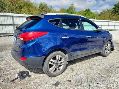 Trzecie zdjęcie samochodu z tyłu: 2014 HYUNDAI TUCSON LIMITED VIN:KM8JU3AG3EU828318 - miniatura