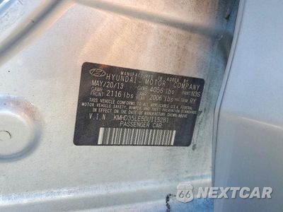 Zdjęcie 12 z 12 samochodu: 2013 HYUNDAI ELANTRA GT BASE VIN:KMHD35LE5DU115281 - miniatura