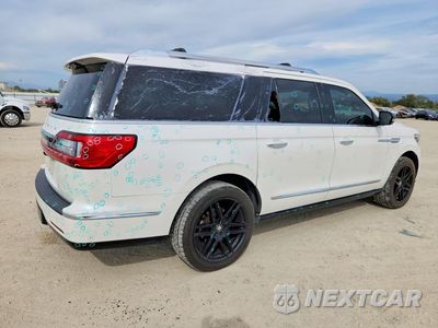 Trzecie zdjęcie samochodu z tyłu: 2019 LINCOLN NAVIGATOR L RESERVE VIN:5LMJJ3LT4KEL12622 - miniatura
