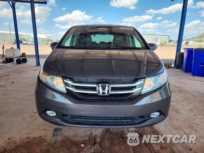 Piąte zdjęcie samochodu w środku: 2015 HONDA ODYSSEY TOURING VIN:5FNRL5H90FB002209 - miniatura