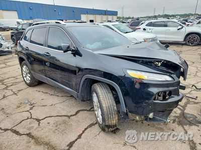 Czwarte zdjęcie samochodu z boku: 2017 JEEP CHEROKEE LIMITED VIN:1C4PJMDB9HW593722 - miniatura