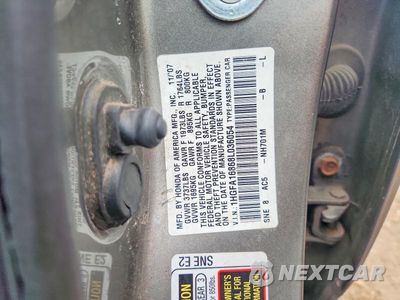 Zdjęcie 12 z 12 samochodu: 2008 HONDA CIVIC EX VIN:1HGFA16868L036054 - miniatura