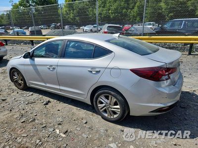 Drugie zdjęcie samochodu z przodu: 2019 HYUNDAI ELANTRA SEL VIN:5NPD84LF0KH472142 - miniatura