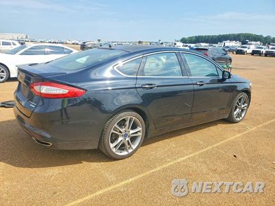 Trzecie zdjęcie samochodu z tyłu: 2016 FORD FUSION TITANIUM VIN:3FA6P0K91GR126708 - miniatura