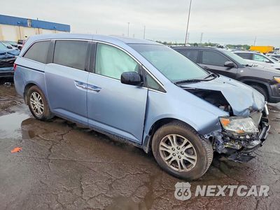 Czwarte zdjęcie samochodu z boku: 2012 HONDA ODYSSEY EXL VIN:5FNRL5H6XCB061818 - miniatura