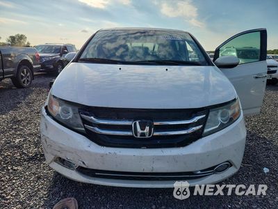Piąte zdjęcie samochodu w środku: 2014 HONDA ODYSSEY TOURING VIN:5FNRL5H94EB121752 - miniatura
