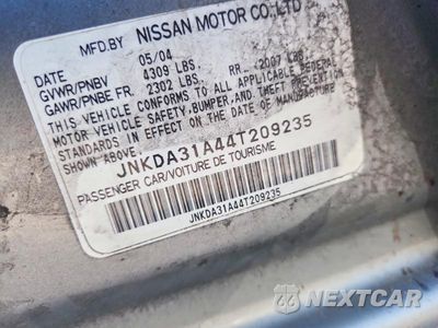 Zdjęcie 12 z 12 samochodu: 2004 INFINITI I35 BASE VIN:JNKDA31A44T209235 - miniatura