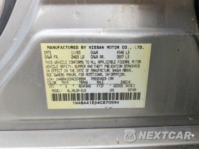 Zdjęcie 12 z 12 samochodu: 2004 NISSAN MAXIMA 3.5 SE VIN:1N4BA41E04C870994 - miniatura