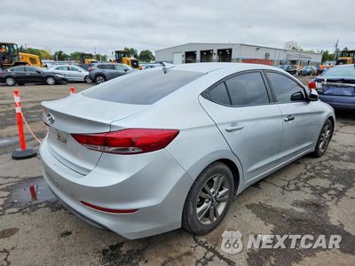 Trzecie zdjęcie samochodu z tyłu: 2018 HYUNDAI ELANTRA SEL VIN:5NPD84LF9JH285903 - miniatura