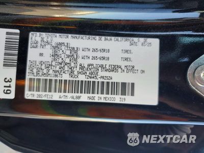 Zdjęcie 12 z 12 samochodu: 2025 TOYOTA TACOMA TRD SPORT VIN:3TMLB5JN5SM118673 - miniatura