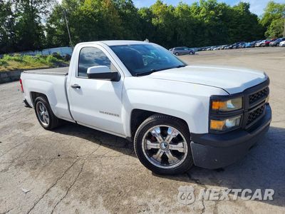 Czwarte zdjęcie samochodu z boku: 2014 CHEVROLET SILVERADO C1500 VIN:1GCNCPEH4EZ154752 - miniatura