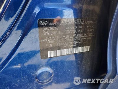 Zdjęcie 12 z 12 samochodu: 2017 HYUNDAI ELANTRA LIMITED VIN:5NPD84LF3HH096173 - miniatura