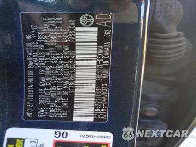 Zdjęcie 13 z 13 samochodu: 2018 TOYOTA COROLLA LE VIN:2T1BURHE1JC021402 - miniatura