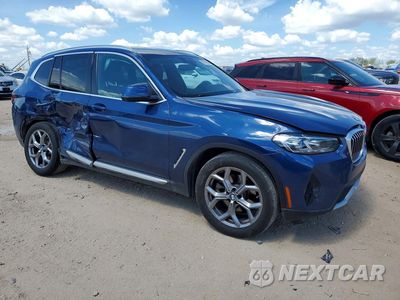 Czwarte zdjęcie samochodu z boku: 2024 BMW X3 SDRIVE30I VIN:5UX43DP0XR9T60275 - miniatura