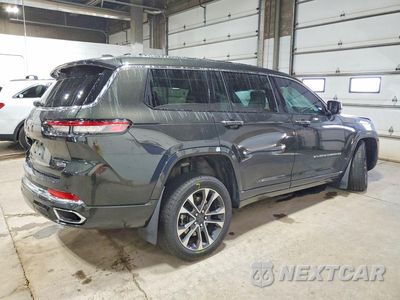 Trzecie zdjęcie samochodu z tyłu: 2022 JEEP GRAND CHEROKEE L OVERLAND VIN:1C4RJKDGXN8510985 - miniatura