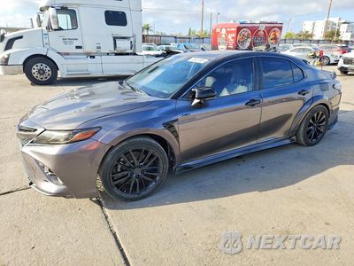 2019 TOYOTA CAMRY HYBRID SE 4T1B21HK0KU517448 - główne zdjęcie licytacji z USA - miniatura