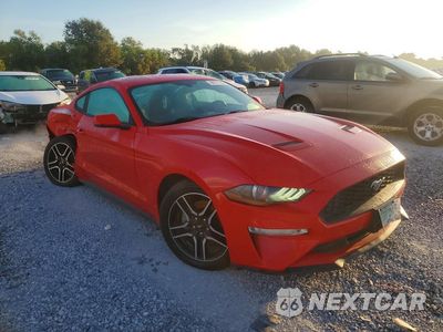 Czwarte zdjęcie samochodu z boku: 2019 FORD MUSTANG I4 COUPE VIN:1FA6P8TH7K5189666 - miniatura
