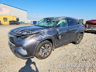 2021 TOYOTA HIGHLANDER HYBRID XLE 5TDGARAH1MS506699 - główne zdjęcie licytacji z USA - miniatura