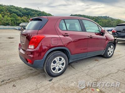 Trzecie zdjęcie samochodu z tyłu: 2017 CHEVROLET TRAX LS VIN:3GNCJKSB9HL188673 - miniatura