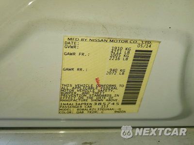 Zdjęcie 12 z 12 samochodu: 2014 NISSAN ALTIMA 2.5 S VIN:1N4AL3AP9EN385745 - miniatura