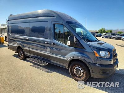 Czwarte zdjęcie samochodu z boku: 2020 FORD TRANSIT 250 DELIVERY VAN VIN:1FTBR3X85LKB04665 - miniatura