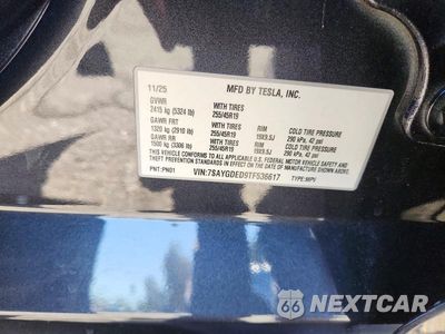 Zdjęcie 13 z 13 samochodu: 2026 TESLA MODEL Y VIN:7SAYGDED9TF536617 - miniatura