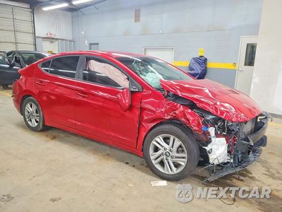 Czwarte zdjęcie samochodu z boku: 2020 HYUNDAI ELANTRA SEL VIN:5NPD84LF3LH551743 - miniatura