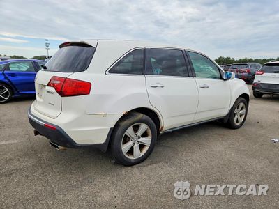 Trzecie zdjęcie samochodu z tyłu: 2010 ACURA MDX TECHNOLOGY VIN:2HNYD2H61AH527421 - miniatura