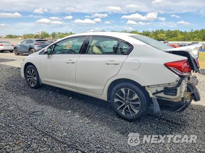 Drugie zdjęcie samochodu z przodu: 2013 HONDA CIVIC EXL VIN:19XFB2F90DE220161 - miniatura